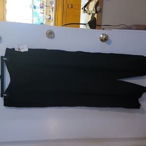 Plus size black slacks